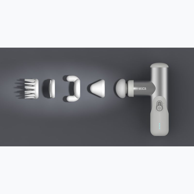 Aparat de masaj cu vibrații KiCA Mini 3 white 7