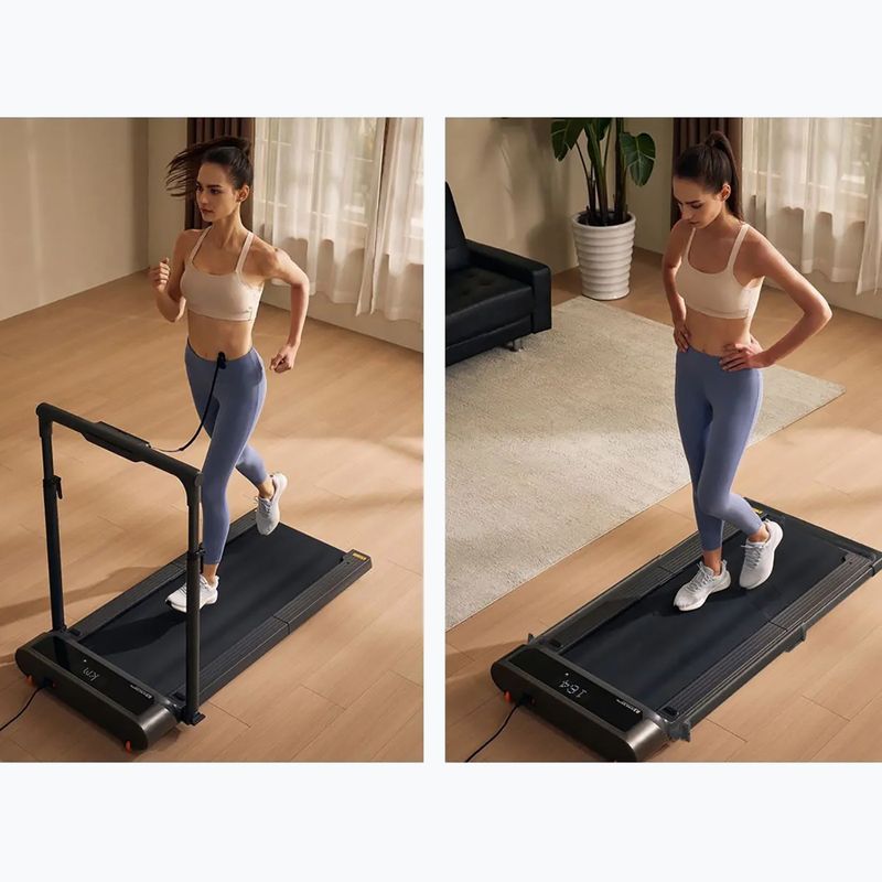 Bandă de alergare electrică Kingsmith R3 Hybrid+ negră 20