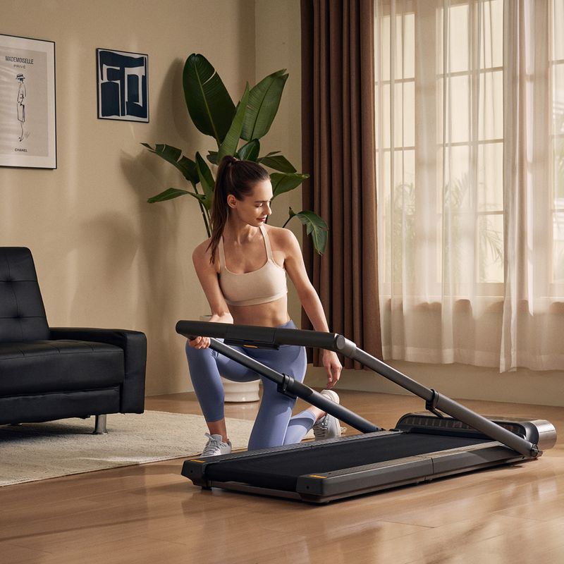 Bandă de alergare electrică Kingsmith R3 Hybrid+ negră 21