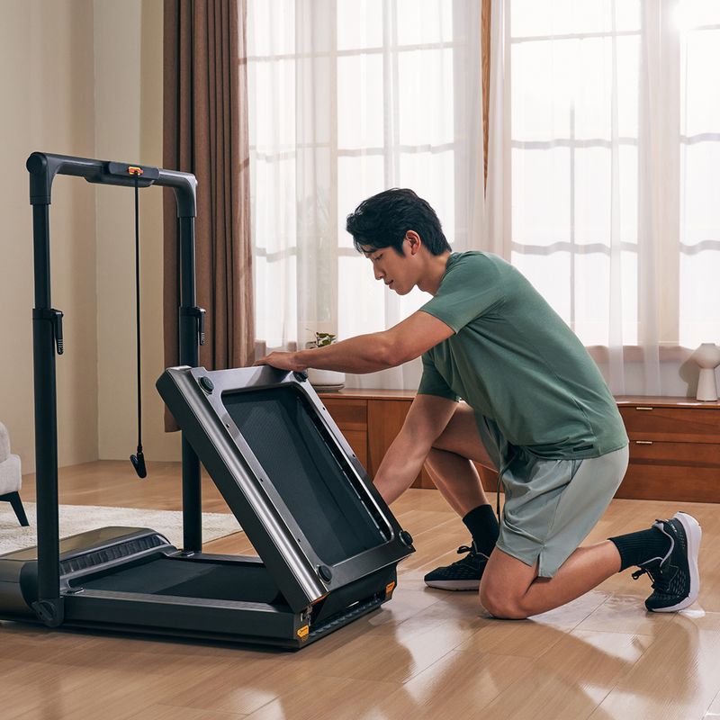 Bandă de alergare electrică Kingsmith R3 Hybrid+ negră 28