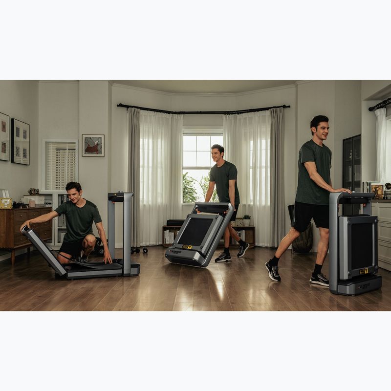 Bandă de alergat electrică Kingsmith MX16+ WalkingPad negru/gri 20