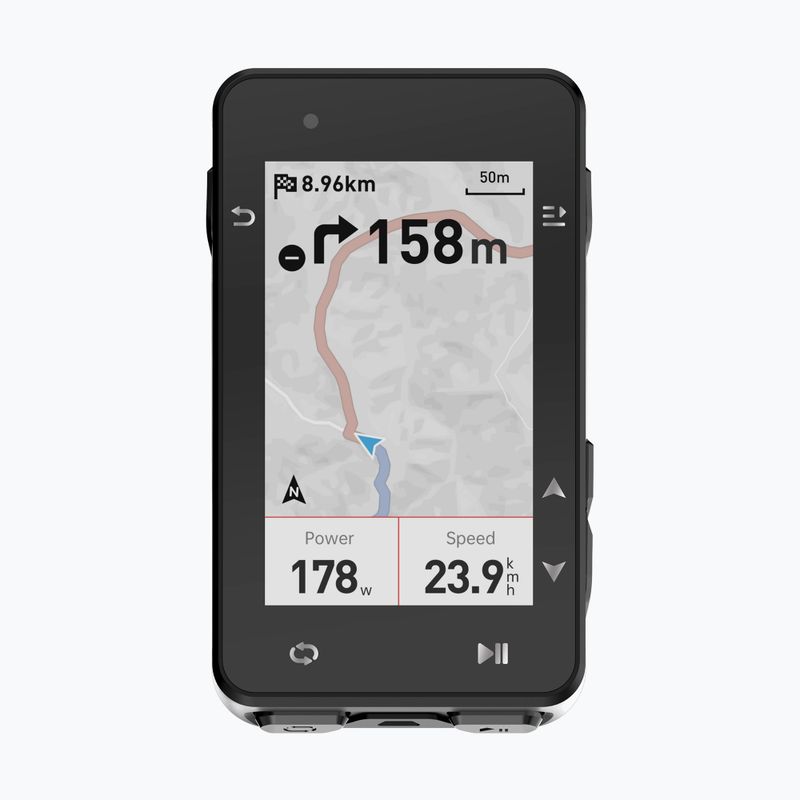 Contor de ciclism + sticlă de protecție IGPSport IGS630 negru 17919