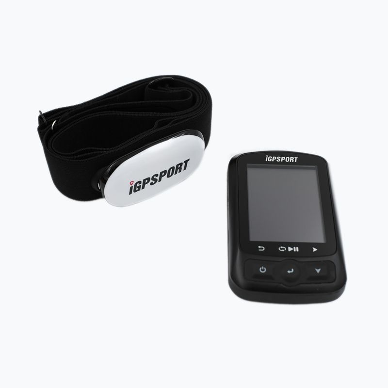 iGPSPORT HR40 monitor de ritm cardiac negru și alb 17682 3