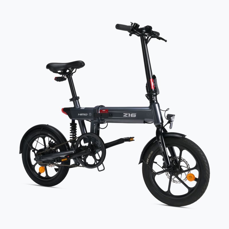 Bicicleta electrică HIMO Z16 Max gri 2