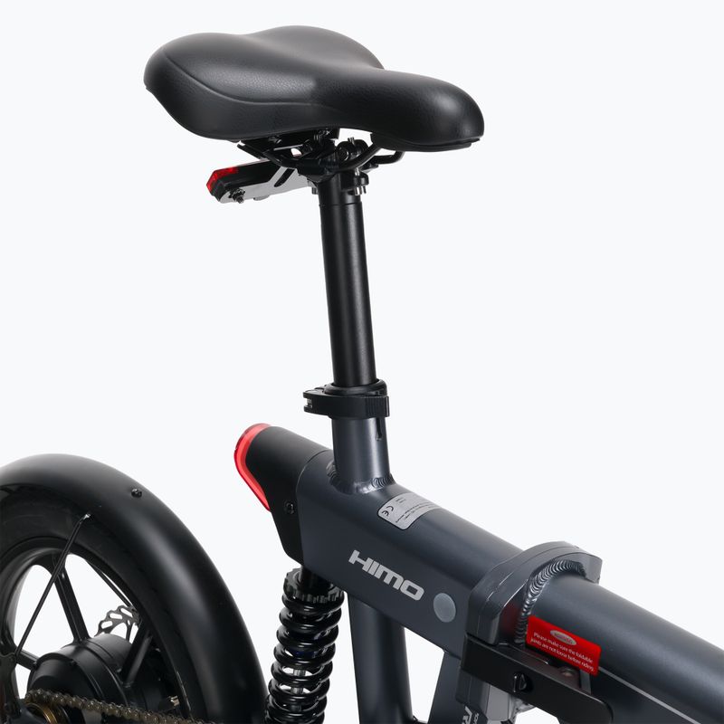 Bicicleta electrică HIMO Z16 Max gri 11