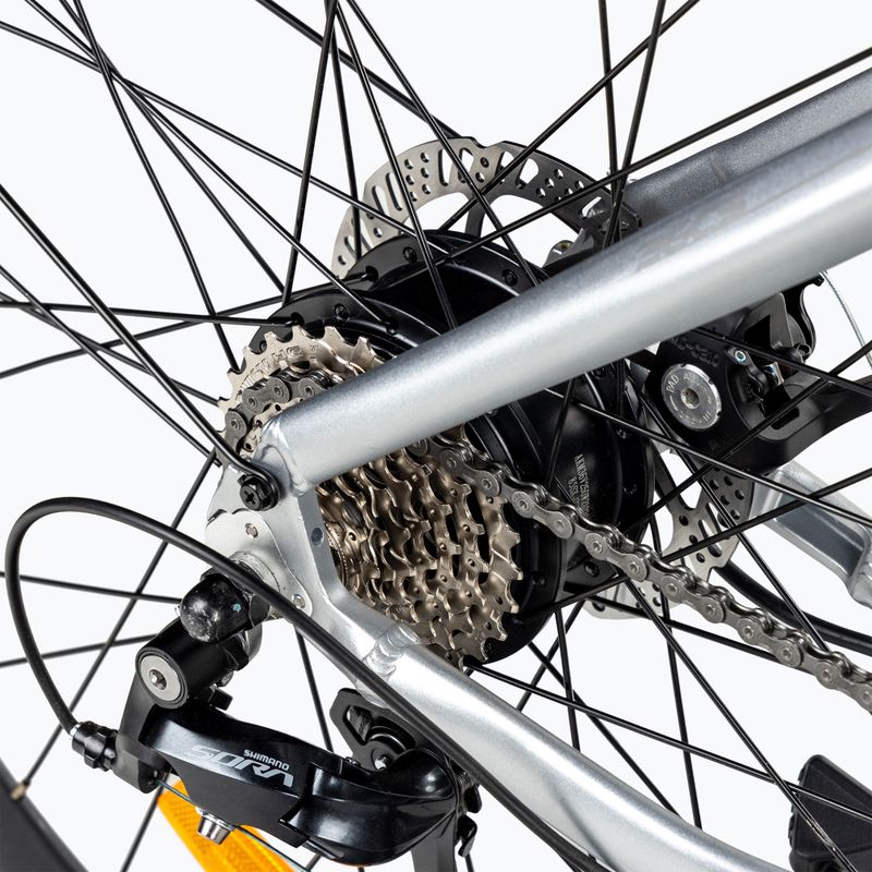 HIMO C30R MAX bicicletă electrică argintie 12
