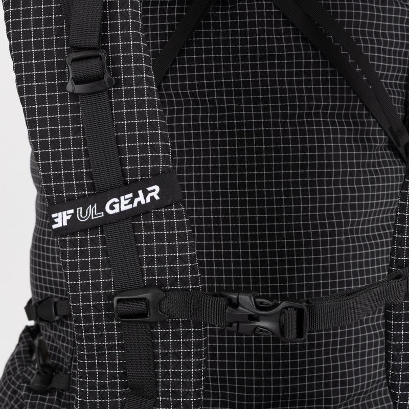 Rucsac de turism 3F UL Qidian Pro 46+10L Black 8
