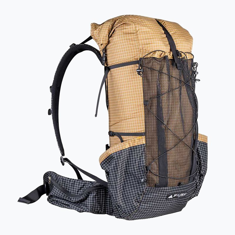 Rucsac de turism 3F UL Qidian Pro 46+10L Brown