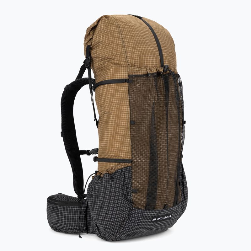 Rucsac de turism 3F UL Qidian Pro 46+10L Brown 2