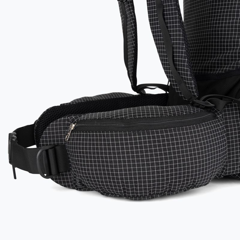 Rucsac de turism 3F UL Qidian Pro 46+10L Brown 9