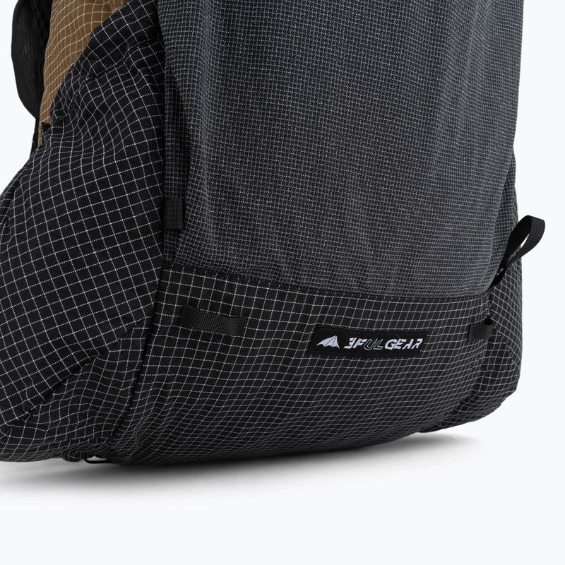 Rucsac de turism 3F UL Yue 45 Khaki 4