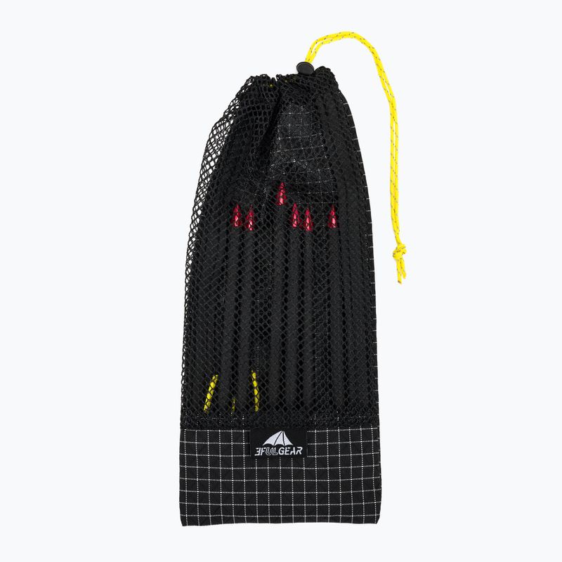 Cuie pentru cort 3F UL Carbon Short Black 6