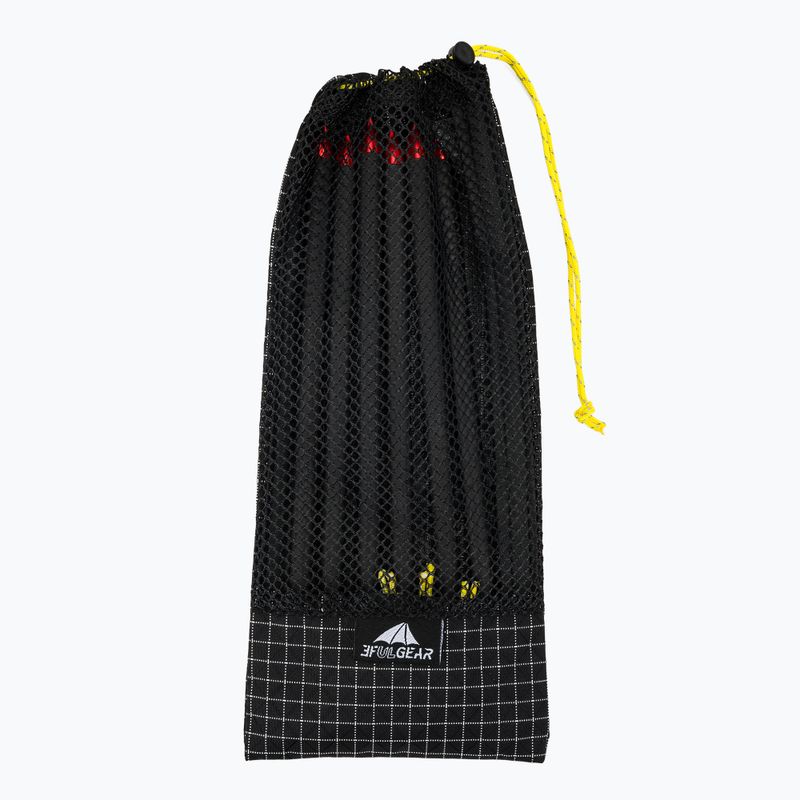 Cuie pentru cort 3F UL Carbon Long Black 6