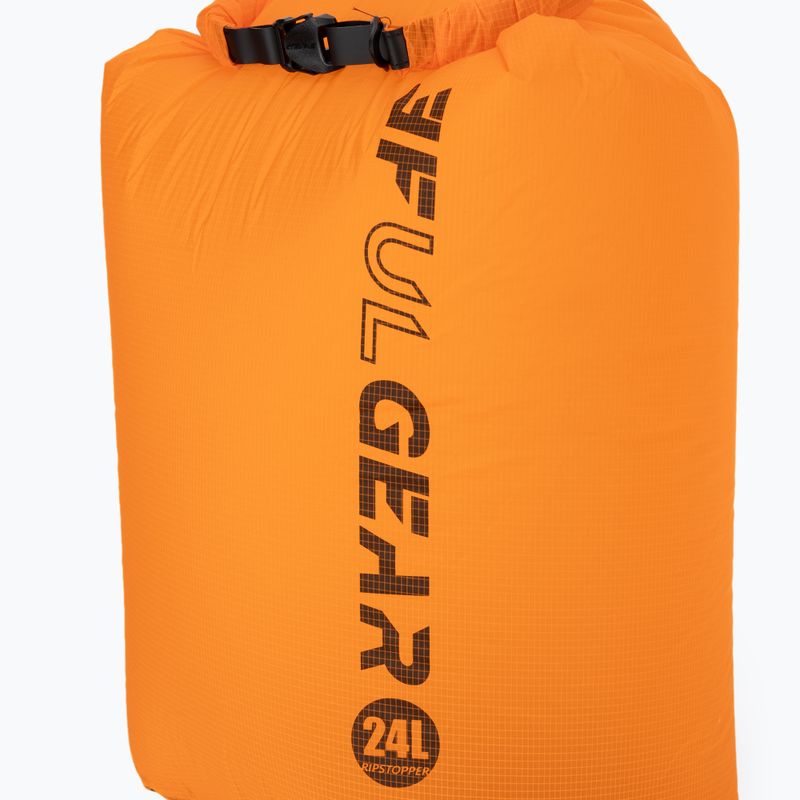 Sac impermeabil 3F UL Square-Bottom Dry Bag 24l Orange 3