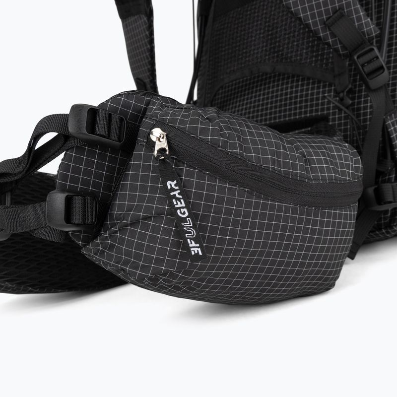 Rucsac de turism 3F UL Tianshan 35l Black 6