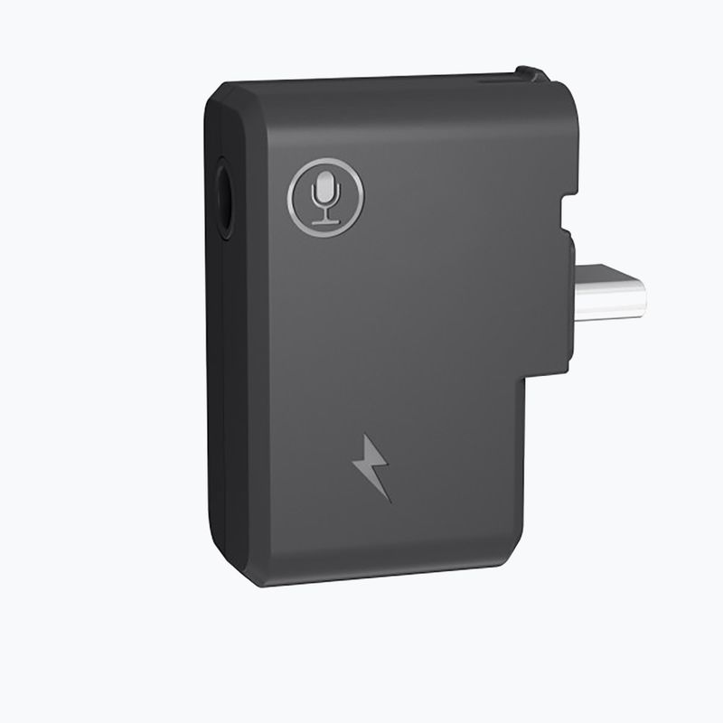 Adaptor pentru microfon Insta360 ONE X2 negru CY-IN-001
