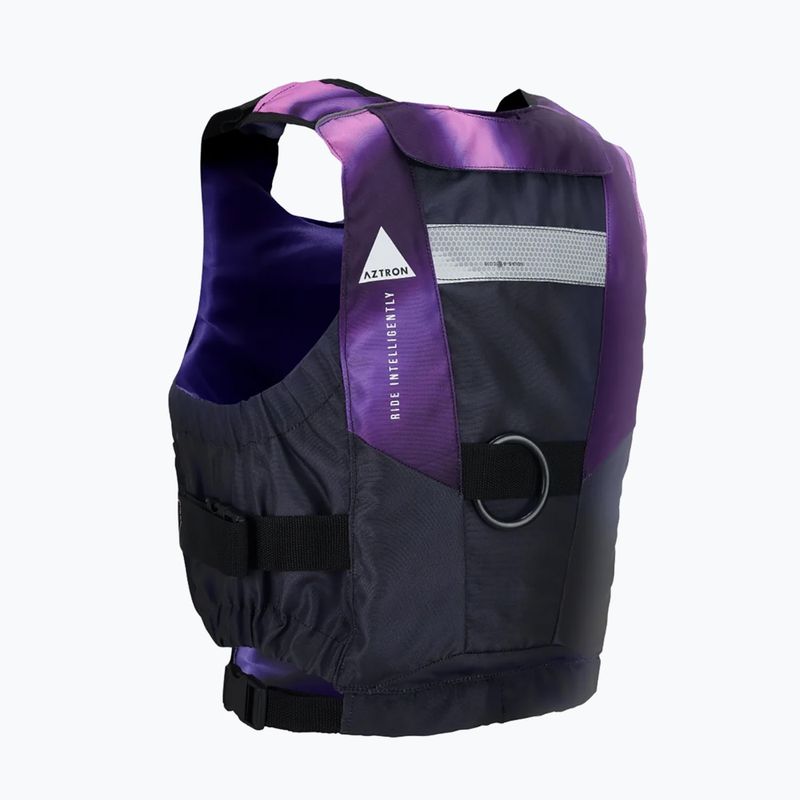 Vestă de siguranță pentru femei Aztron N-SV 3.0 Nylon black/radiant purple 2