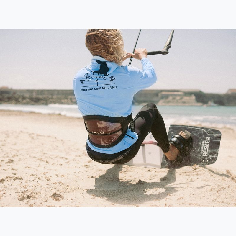 Longsleeve de înot pentru bărbați Aztron Surfing Hooded Rashguard 11
