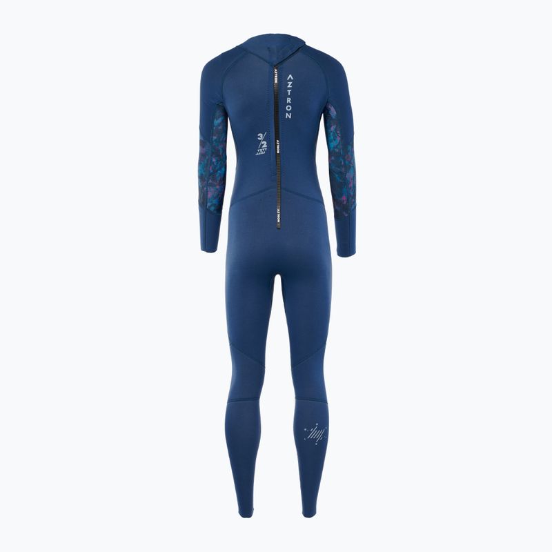 Spumă de înot pentru femei Aztron Aurora Fullsuit 3/2 mm 2