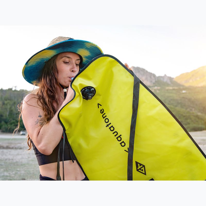Caiac gonflabil 1-persoană Aquatone Bee Inflatable Pack Raft 7'3" 221 cm 21