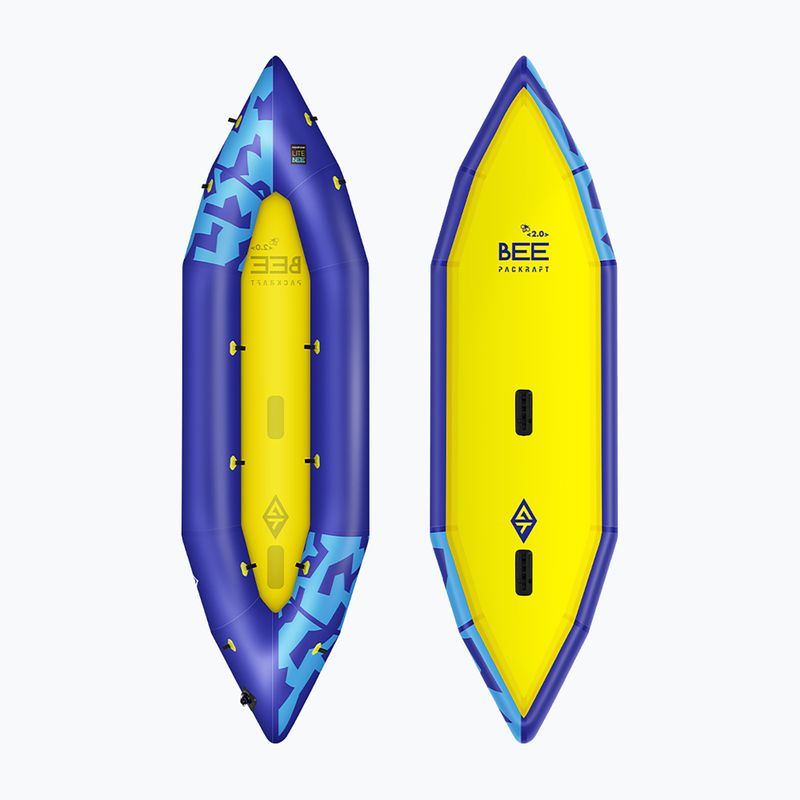 Caiac gonflabil 2-persoane Aquatone Bee Inflatable Pack Raft 11'8" 356 cm 2