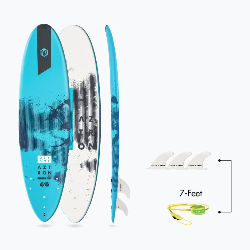 Placă de surfing Aztron Octans Soft-Top 6'6"