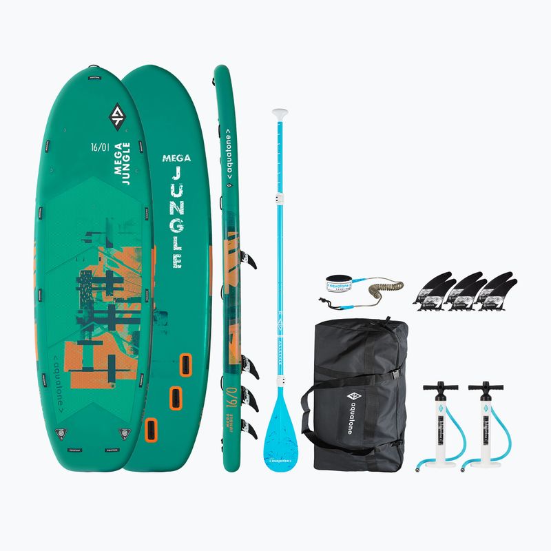 Placă SUP Aquatone Mega Jungle 16'0"