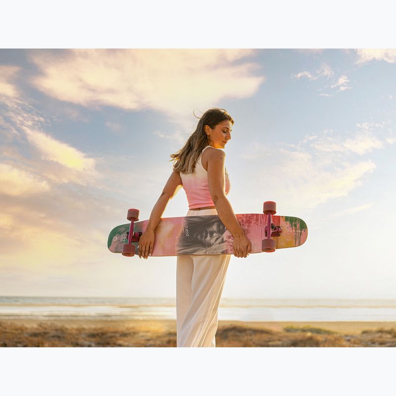 Skateboard longboard Aztron Wild Rose 45.5 Danceboard 17