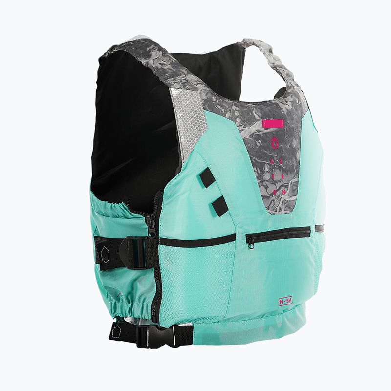 Vestă de siguranță pentru femei Aztron N-SV 2.0 aqua green 3