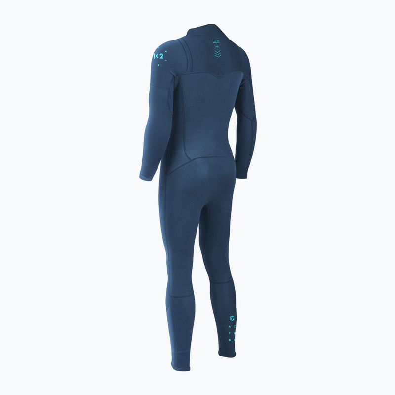 Spumă de înot pentru bărbați Aztron Kepler K2 Fullsuit Chest Zip 2/2 mm 2