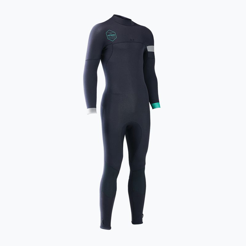 Spumă de înot pentru bărbați Aztron Kepler K1 Fullsuit Back Zip 3/2 mm