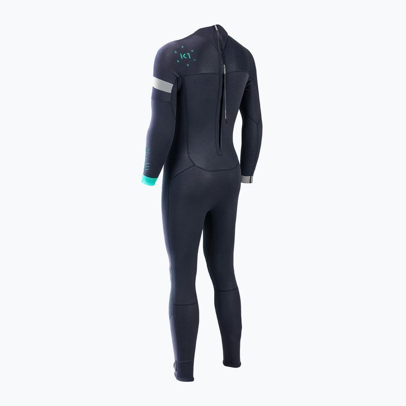 Spumă de înot pentru bărbați Aztron Kepler K1 Fullsuit Back Zip 3/2 mm 2