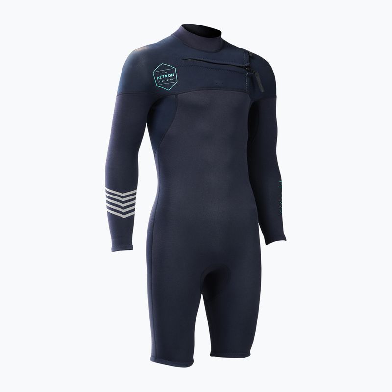 Spumă de înot pentru bărbați Aztron Kepler K1 Shorty Chest Zip 3/2 mm