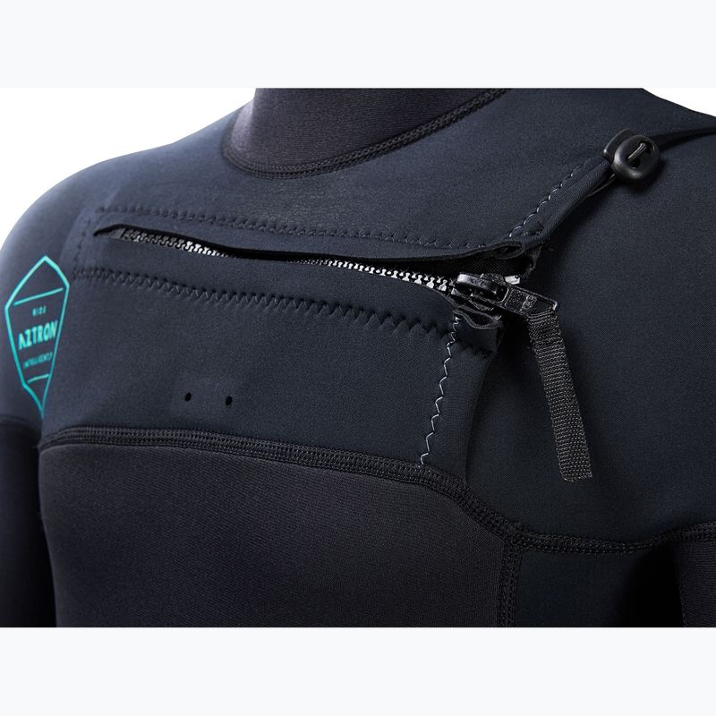 Spumă de înot pentru bărbați Aztron Kepler K1 Shorty Chest Zip 3/2 mm 4
