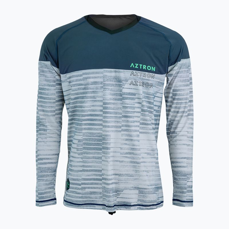 Longsleeve de înot pentru bărbați Aztron Rush Rashguard