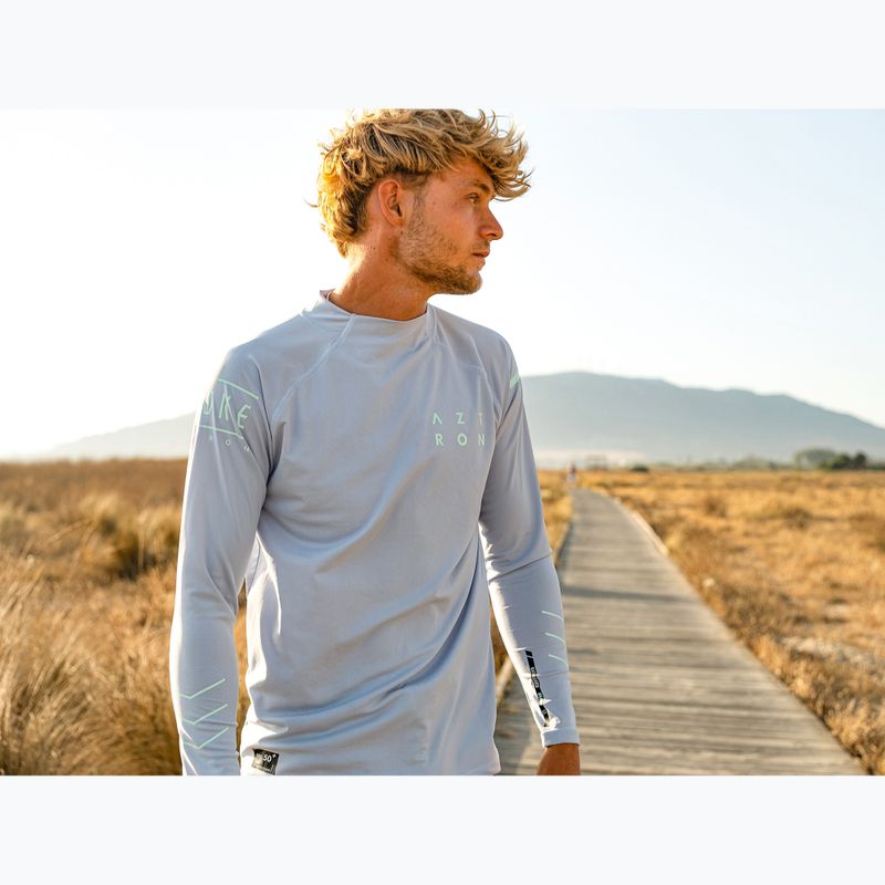 Longsleeve de înot pentru bărbați Aztron Stoke Surfing Rashguard 7