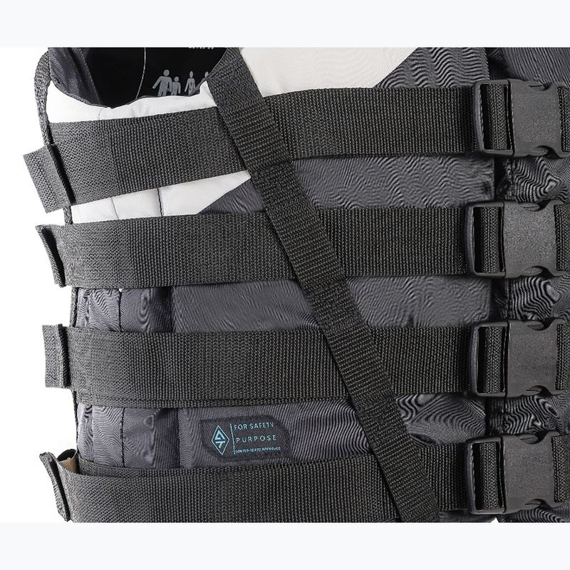 Vestă de siguranță Aquatone Select Safety Vest black/white 4