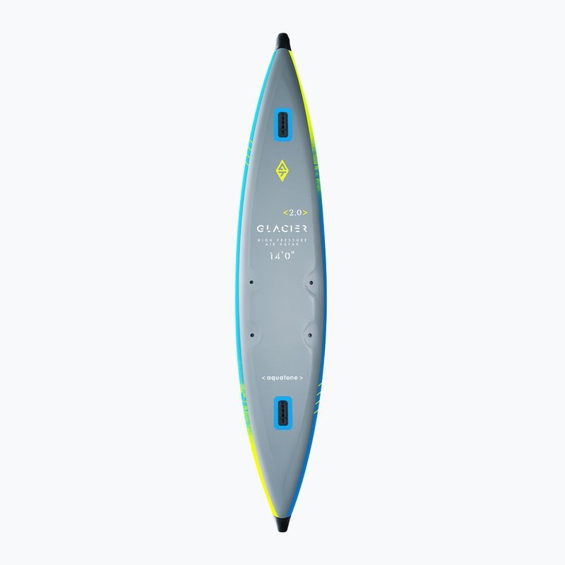 Caiac gonflabil 1-persoană Aquatone Glacier 14'0" 3