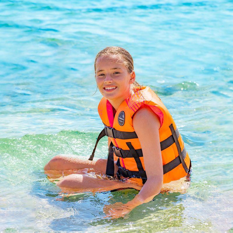 Vestă de siguranță pentru copii Aquatone Vibe Youth Safety Vest orange 8