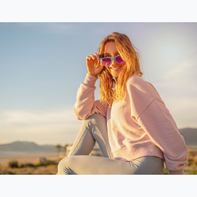 Ochelari de soare Aztron Dream crystal blue gloss/polarized light pink mirror/brown 5