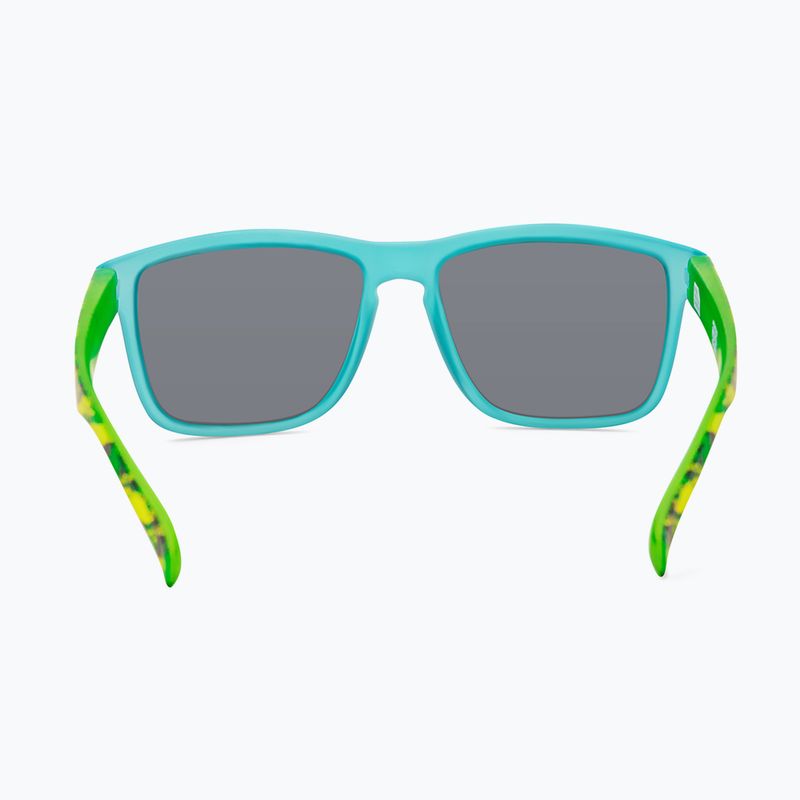 Ochelari de soare Aztron Blitz green/teal/blacktortoise/polarized silver blue mirror/grey 3