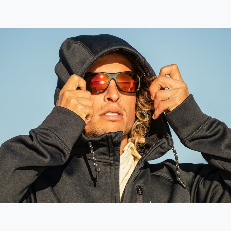 Ochelari de soare Aztron Avatar-X2 matt black/gloss blue/polarized sahara red mirror/brown 8