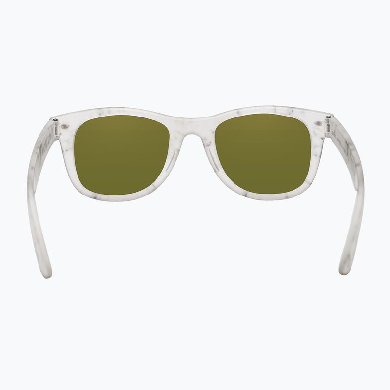 Ochelari de soare Aztron Party white marble print/polarized rose pink mirror/brown 3