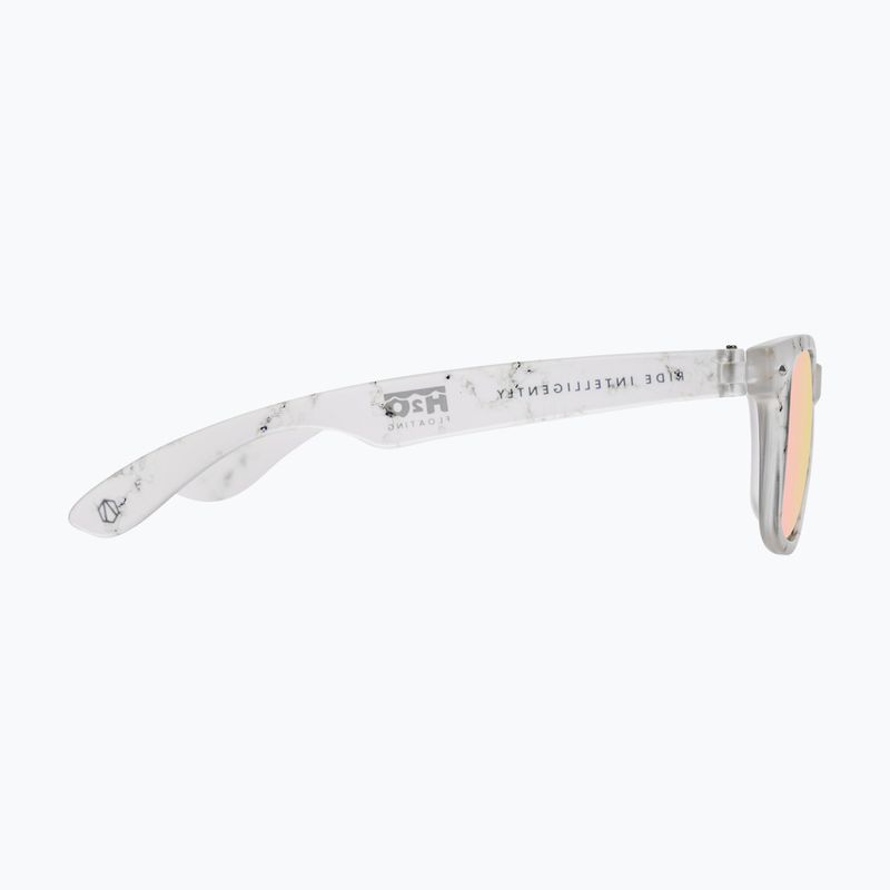 Ochelari de soare Aztron Party white marble print/polarized rose pink mirror/brown 5