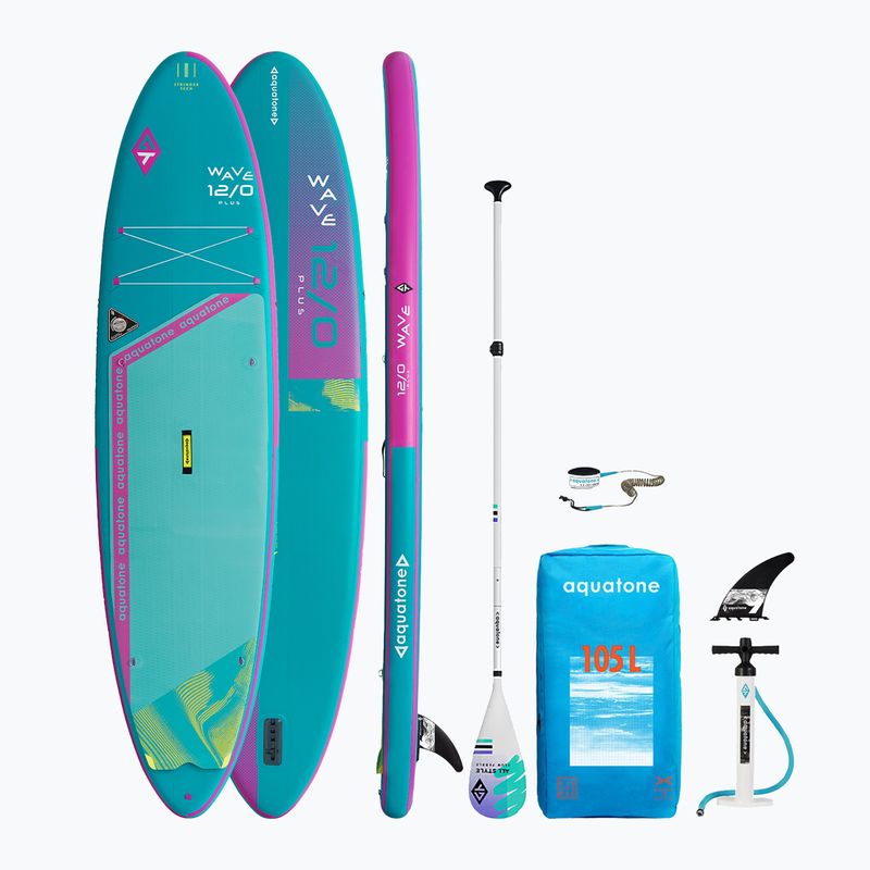 Placă SUP Aquatone Wave Plus 12'0"