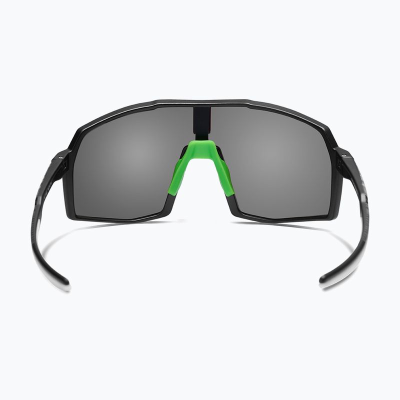 Ochelari de soare Aztron Thunder metalblack/white/polarizedgreen/twilightmirr/grey 3