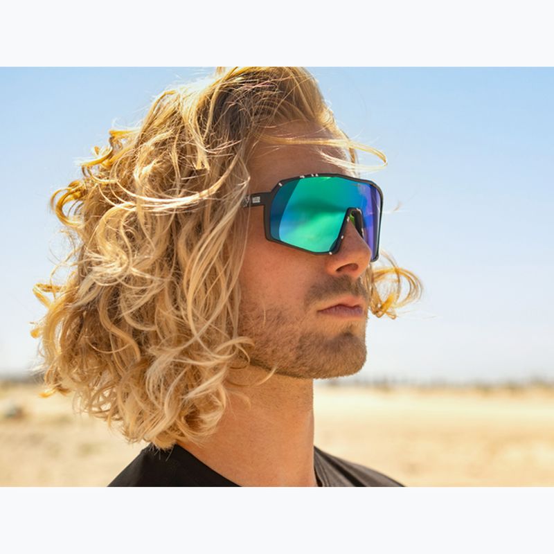 Ochelari de soare Aztron Thunder metalblack/white/polarizedgreen/twilightmirr/grey 9