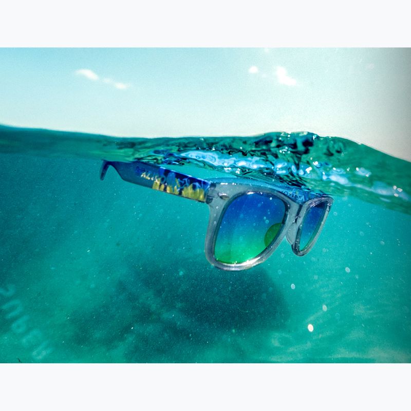 Ochelari de soare pentru copii Aztron Shine spark lime/wayve/polarized green/yellow mir/grey 4