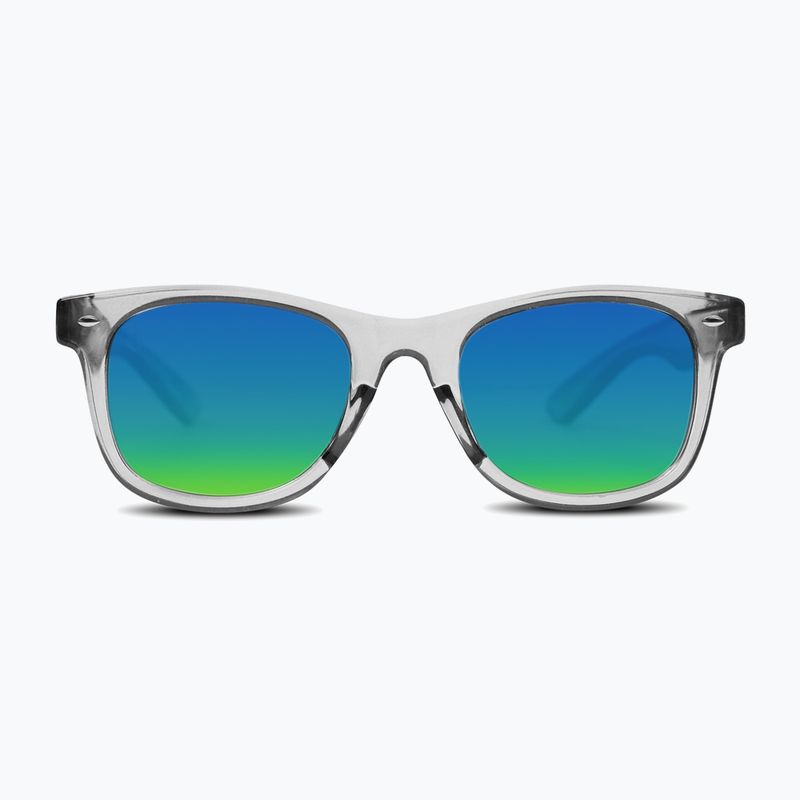 Ochelari de soare pentru copii Aztron Solar ice grey/graffiti/polarized blue/yellow mirror/grey. 7