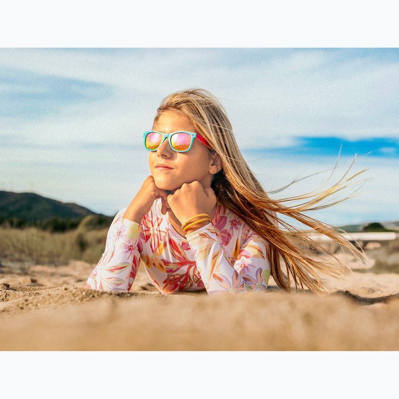 Ochelari de soare pentru copii Aztron Candy candy pink/twisty/polarized rainbow pink mir/grey. 6